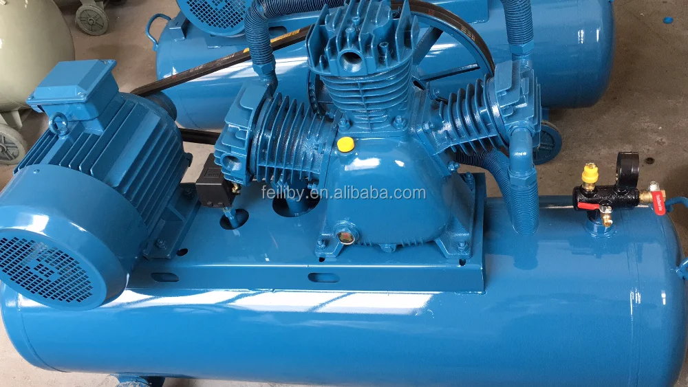 15horse power  industrial belt driven air compressor machine 45cfm philippine use
