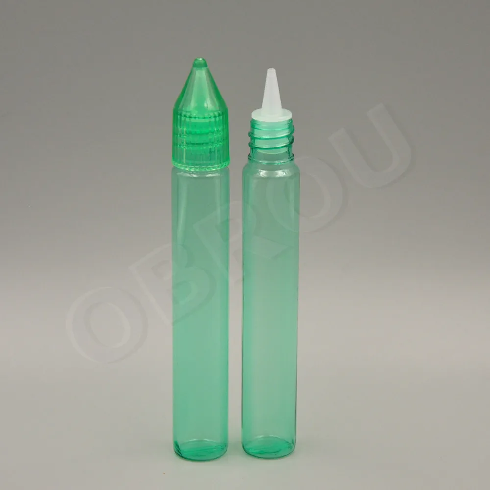 10ml15ml20m сжать ручки флакон-капельница Liquid E/Духи Пластиковые Красочные капельницы бутылка с винтовой Кристалл Cap