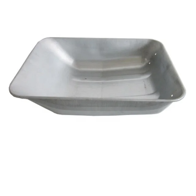 wheel barrow steel trays