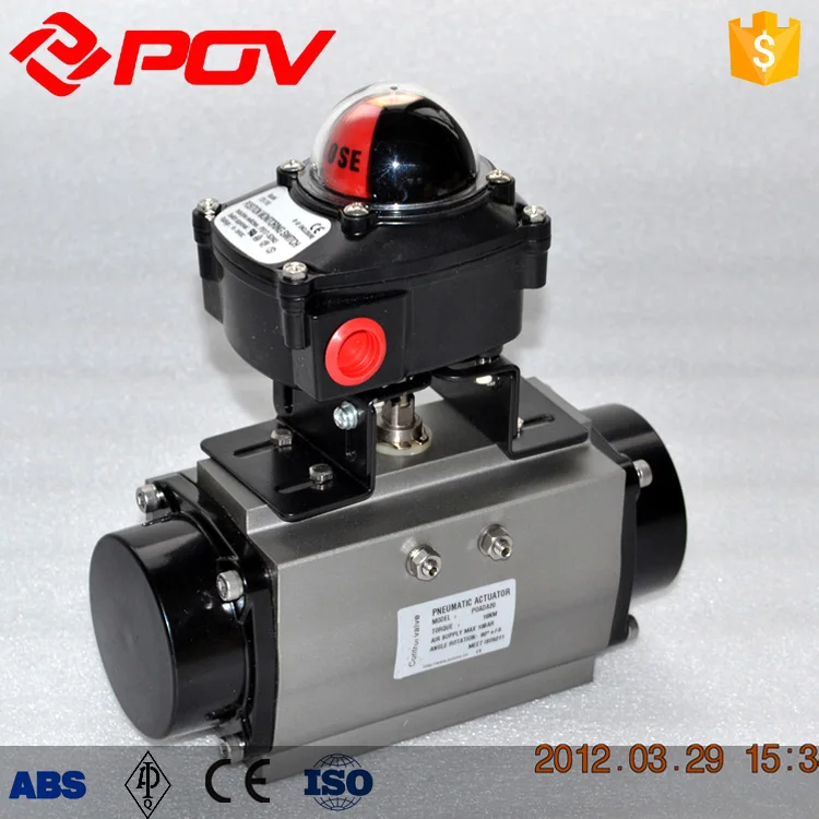 Pneumatic Valve switch position feedback Limit switch