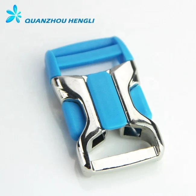 25mm Metal  Custom Side Quick Release Plastic Buckles for Seat Belt and Bags