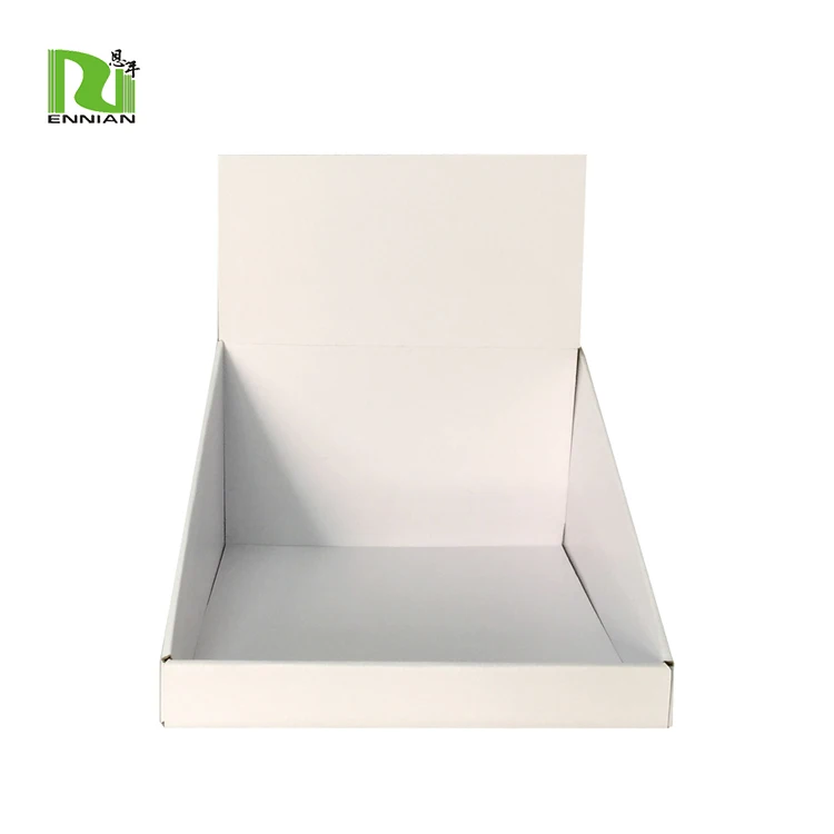 customized pop cardboard counter display box for bottles