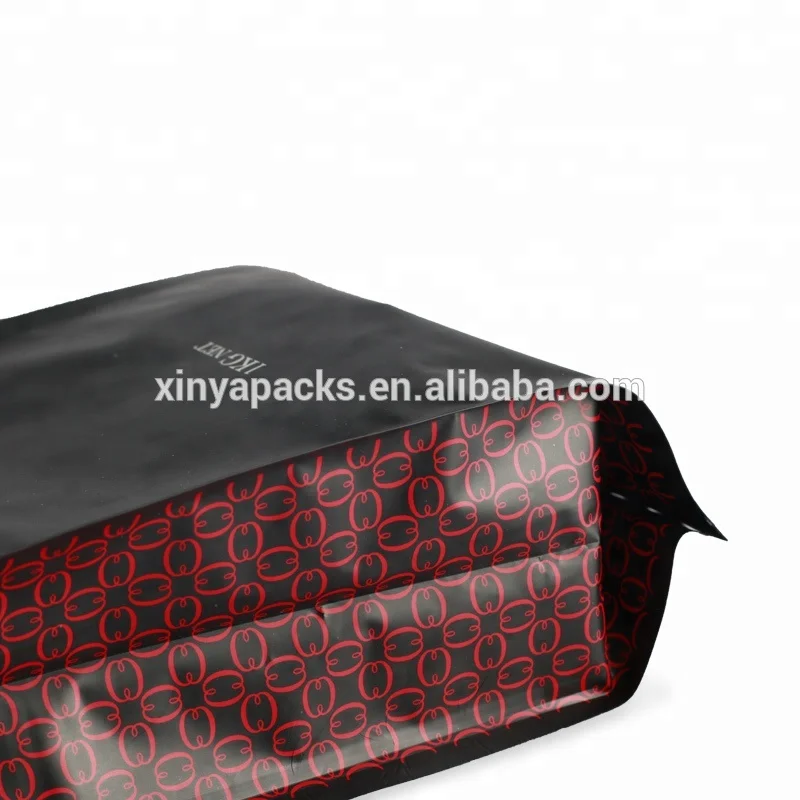 
Custom Printing Side Gusset 1kg/500g/250g/200g/100g Coffee Packaging Bags For Ground Coffee beans With Valve 