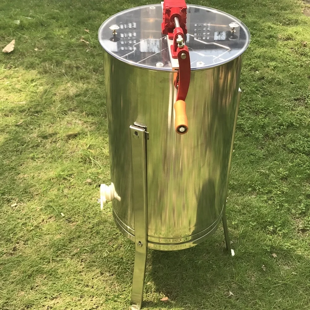 
Two frame beekeeping used honey extractor with high quality honey extractor gears 