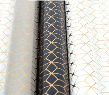 New Custom Design Color Printed Cotton Paper Red Wine Wrapping Tissue Paper