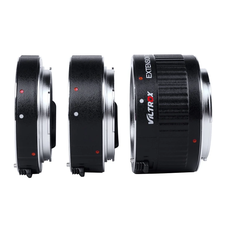 VILTROX DG-C Auto Focus Macro Extension Tube Set for Canon EOS EF/ EF-S Mount 5D2 5D3 5D4 6D 7D 70D