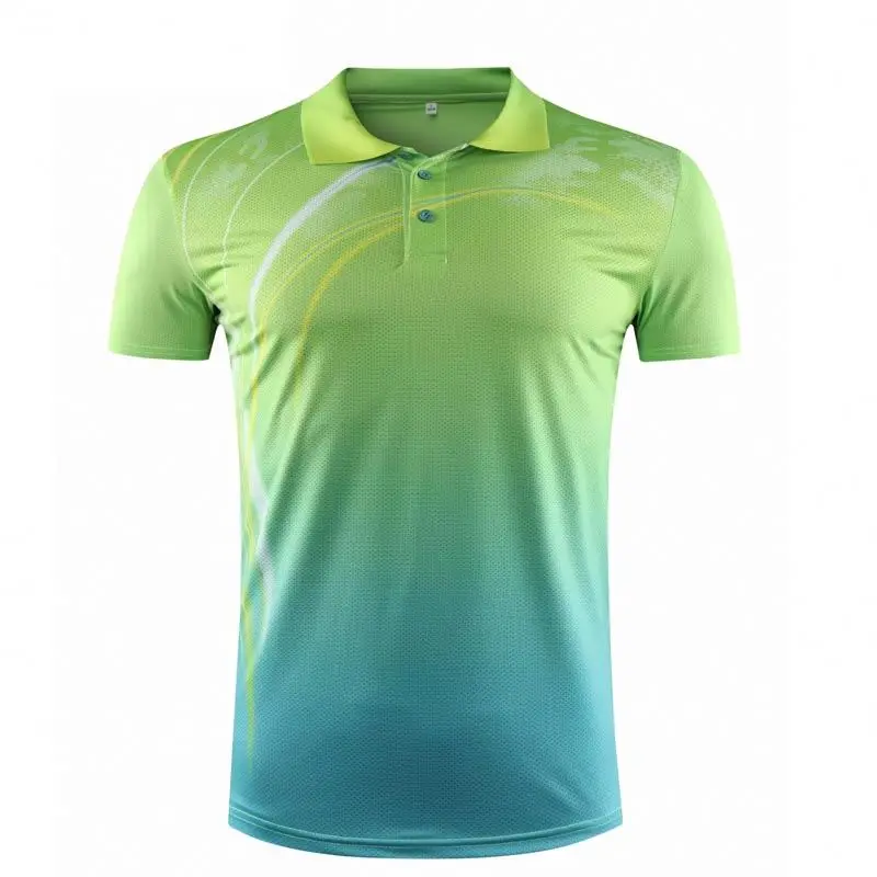 Wholesale unisex custom printing tennis wear polo shirt with high quality