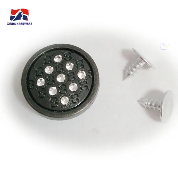 Лидер продаж, заклепки в форме цветка со стразами