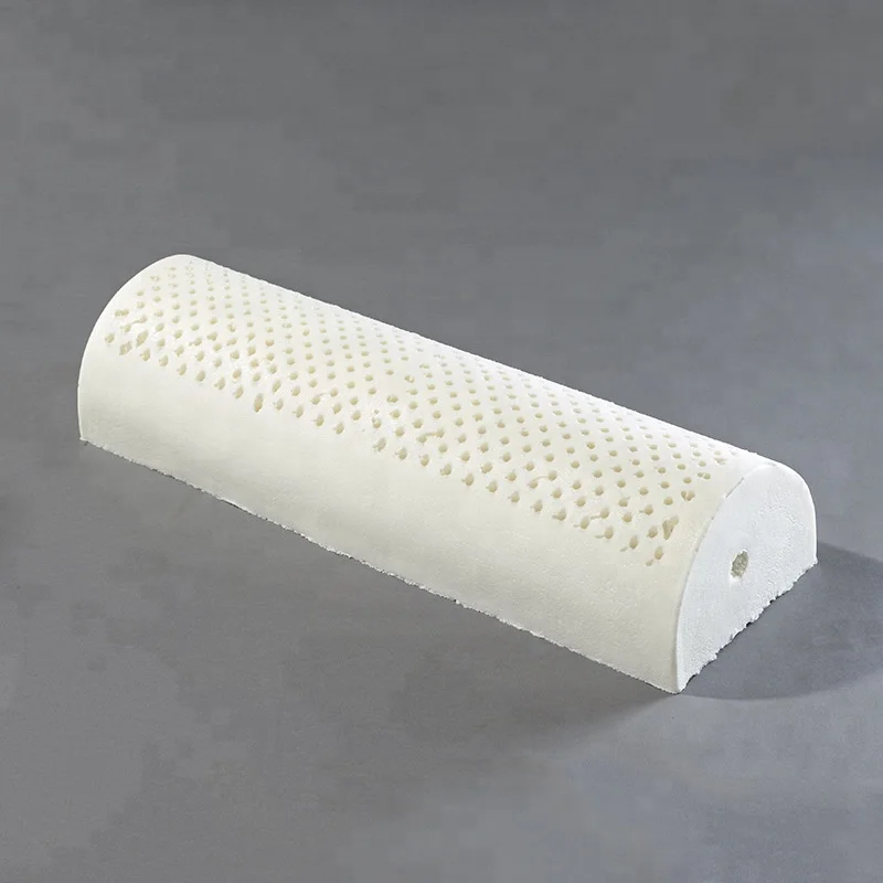 Porous Round Natural Latex Cylinder Pillow Bolster