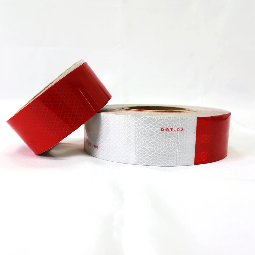 China factory dot c2 magnetic reflective tape for vehicles 1.7 red cm car
