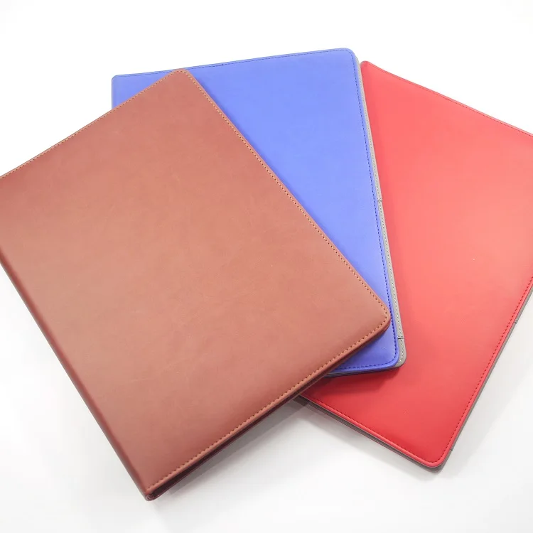 
2021 file folder manufacturer folding file folder,customized PU / nylon / real leather portfolio file holder for office 