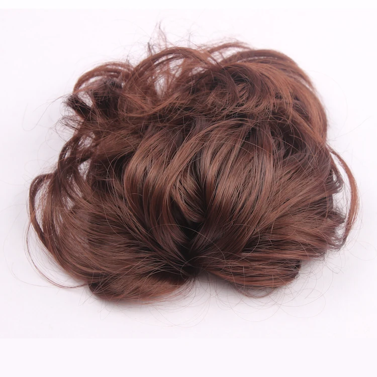 
Fashion head wear synthetic hair accessories natural chignon fake hair 