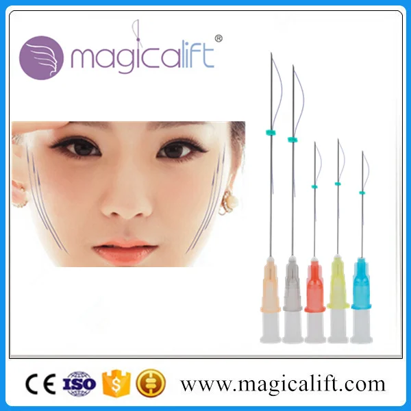 
Medical Absorbable Face Lift V-Line Barb Cog Pdo Thread 