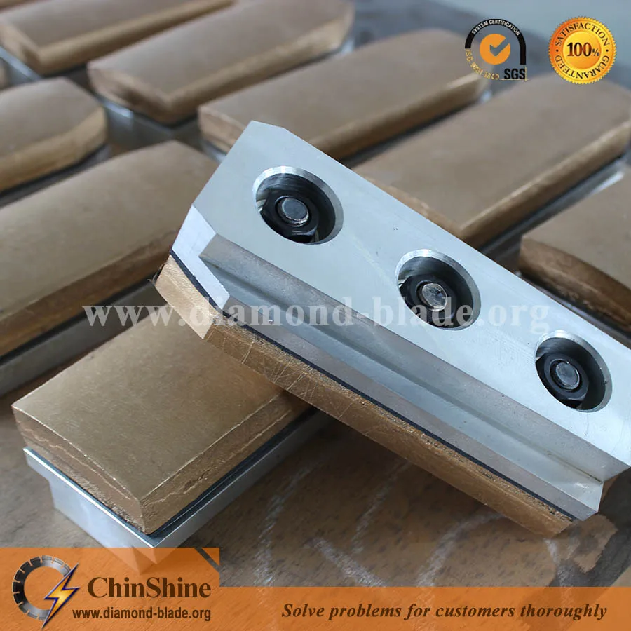 140mm diamond fickert tools for grinding Granite on automatic polishing machine