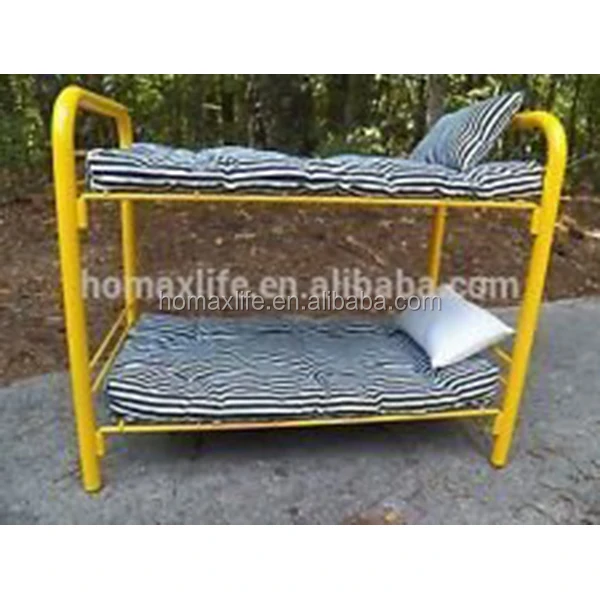 
China supplier wholesale wrought iron best doll bunk metal doll bed 