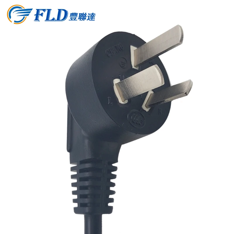Chinese standard CCC 16A/10A 250V electric plug 3 core electric cable in stock