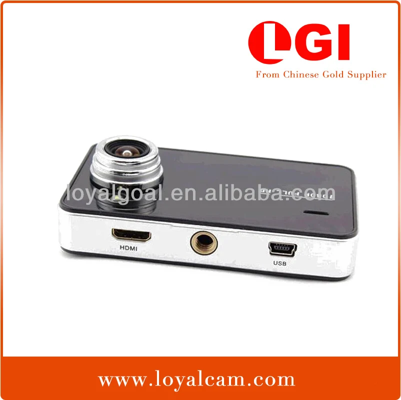 2.7 дюймовый жк- широкий угол 1080p высокого разрешения k6000 автомобильный видеорегистратор камера черный ящик