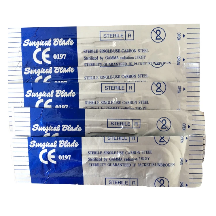 11# Stainless steel / carbon steel sterile surgical blade