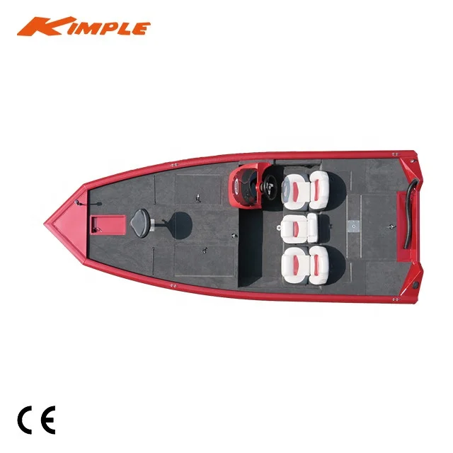 KIMPLE Sniper 518 - 5.18m 17ft CE Aluminum Bass Fishing Lure Boat