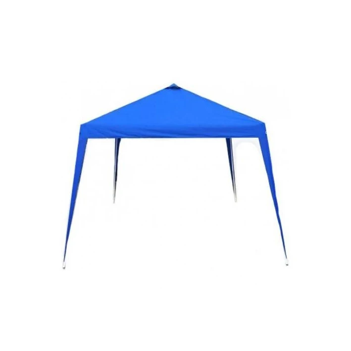 Portable Iron Gazebo Tents Plastic PE Cover