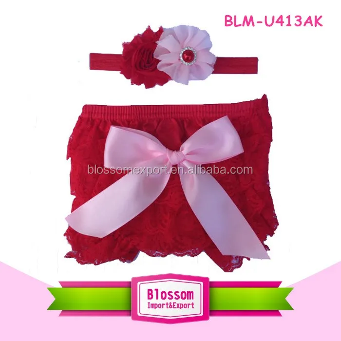 
Wholesale newest design baby infant ruffle bloomers chiffon comfortable solid lavender color skirted baby bloomers 