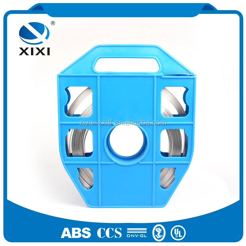
201 304 316 Stainless Steel Wire Cable Strapping Band in Plastic Dispenser 