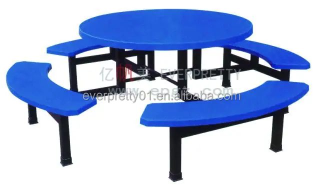 Simple Long Dining Desk For Public School Canteen Table