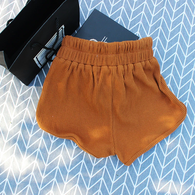 
Wholesale ribbed cotton baby clothes summer young boys wearing panties baby pants baby pants shorts 