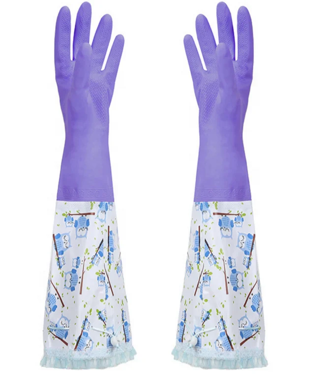 GC2008 Long Rubber gloves for car cleaning