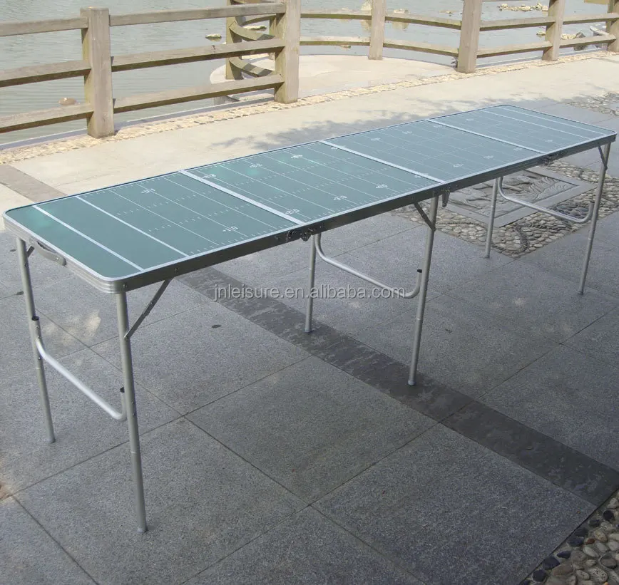  Высококачественный алюминиевый складной стол для пива и понга улицы