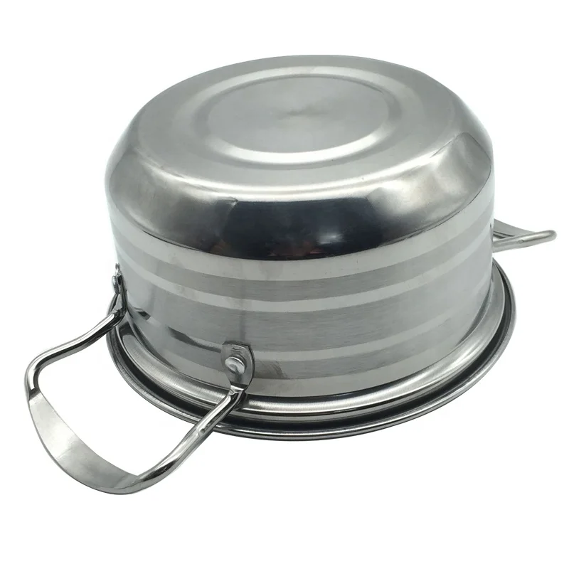 6pcs Useful design stainless steel cookware