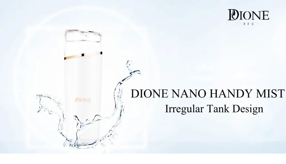 
newe personal nano handy mist led light fresh atomizer can be baby face 