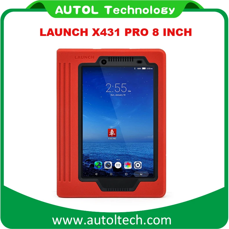 Запуск X431 PRO 8 ДЮЙМОВ Tablet/Pad профессиональный диагностический инструмент с 2 года бесплатного Обновления