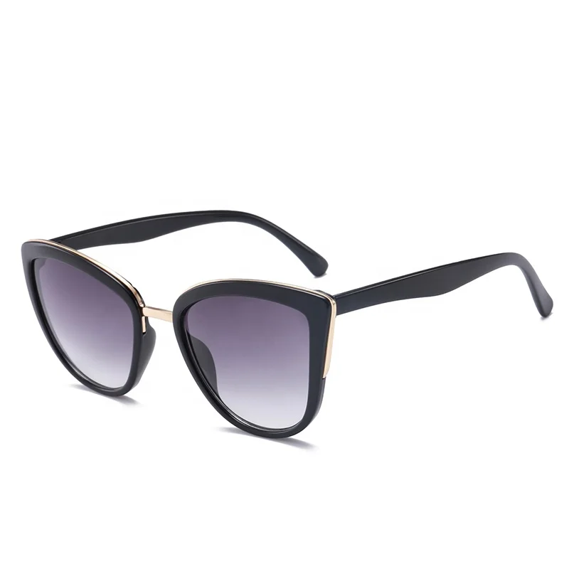 Hot sale  brand designer women custom logo sunglasses 2018