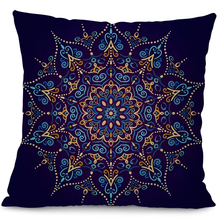 High Quality Home Decor Turkish Figure Style Cushion Covers Bohemian Throw Pillow Cases For Home Sofa Decor