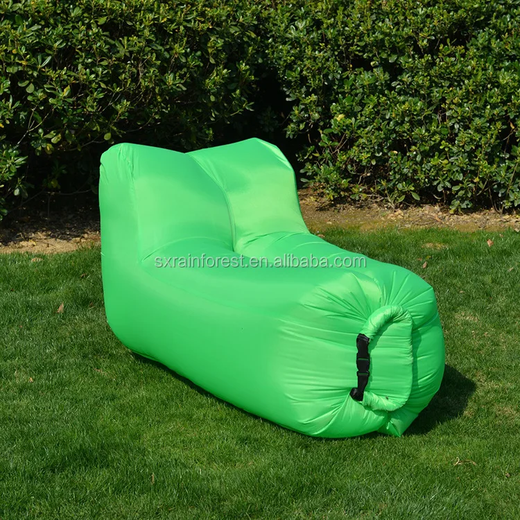 210D polyester Inflatable Lazy Air Sofa/ Fashion Travel Sleeping Bag /fast inflatable air sofa bed lounger chair