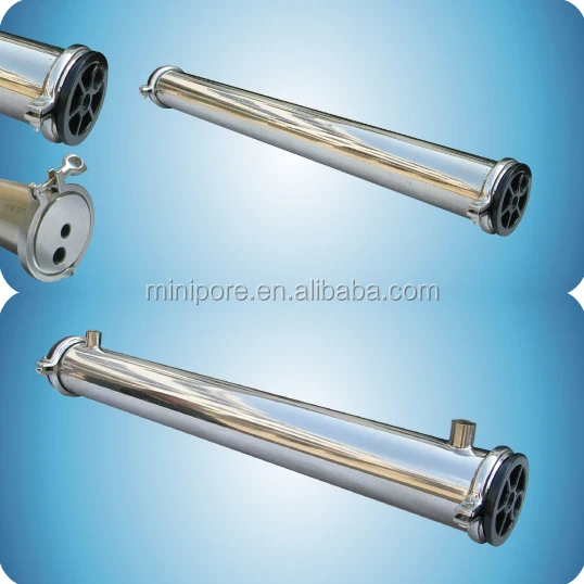 Корпус модуля мембраны обратного осмоса из нержавеющей стали 2540 / 4021 4040