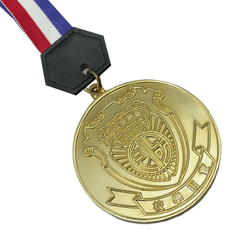 Hot selling custom color cheap award medals zinc alloy metal medal