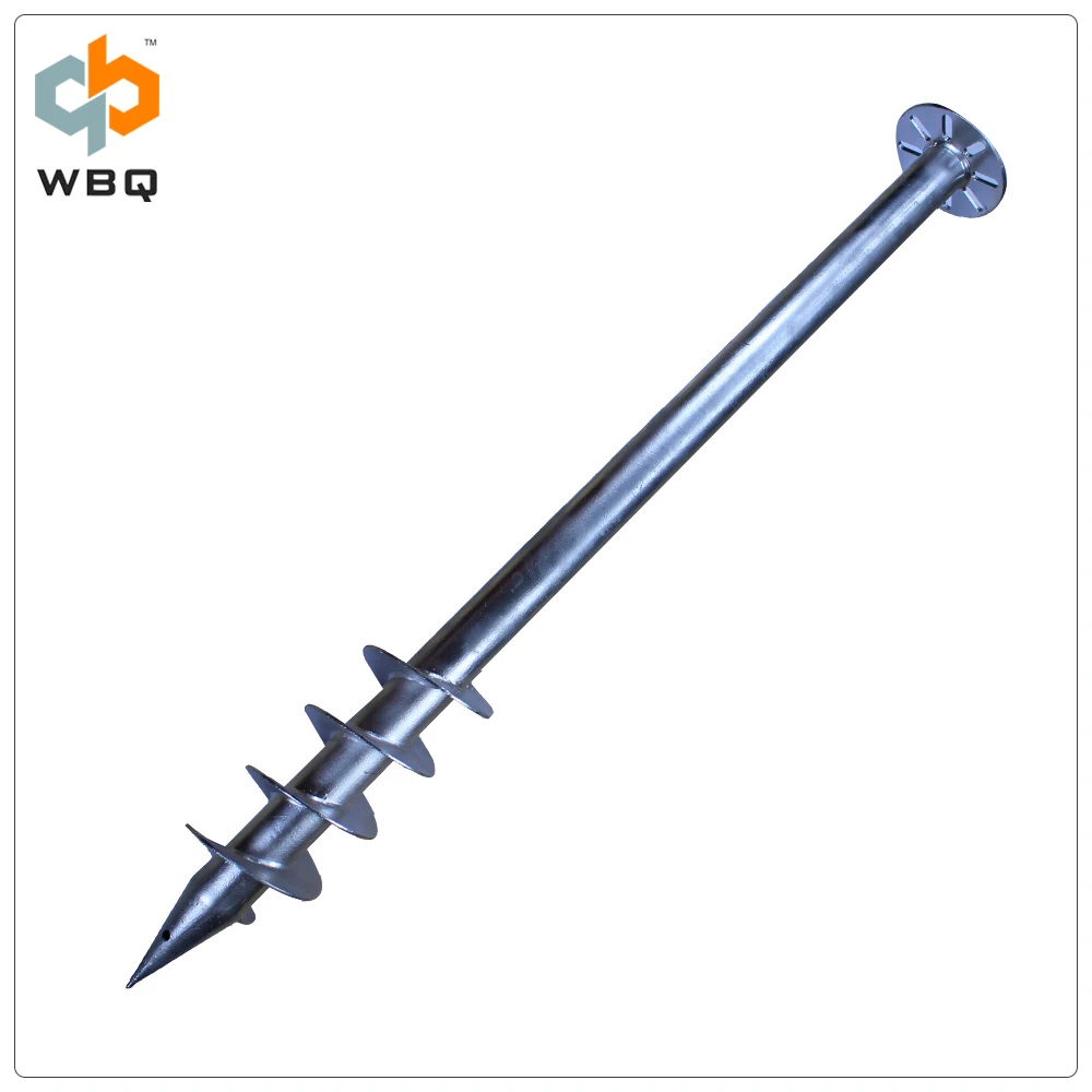 Винты с винтовым приводом заземляющие анкеры анкерные