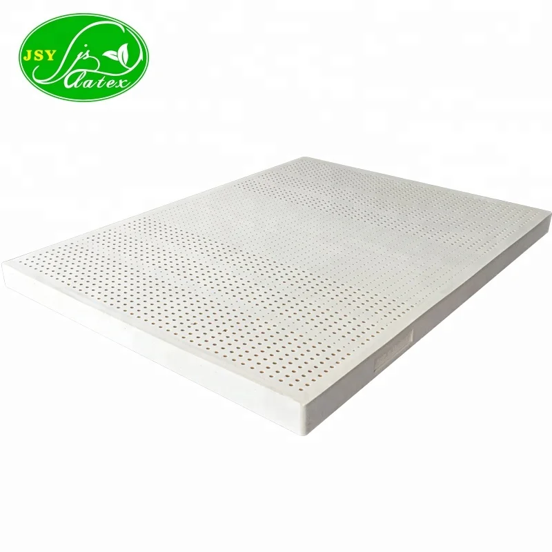 
Manufacture directly sales of 100% latex foam mattress for better sleeping 