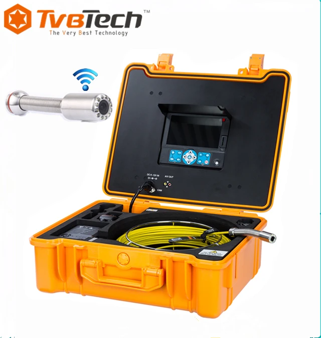 TVBTECH 23mm Sewer Camera Saphire Lens Cover for Industrial Sewage Inspection Camera Diagnostic