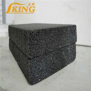ISOKING Wholesale Ecologically friendly foam glass slab/block/board for industry pipe