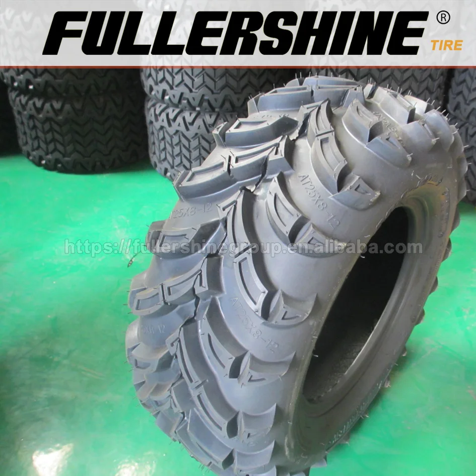 China reliable manufacturer  mud ATV/UTV tire 25x8-12 for LADNFIGHTER/FULLERSHINE BRAND