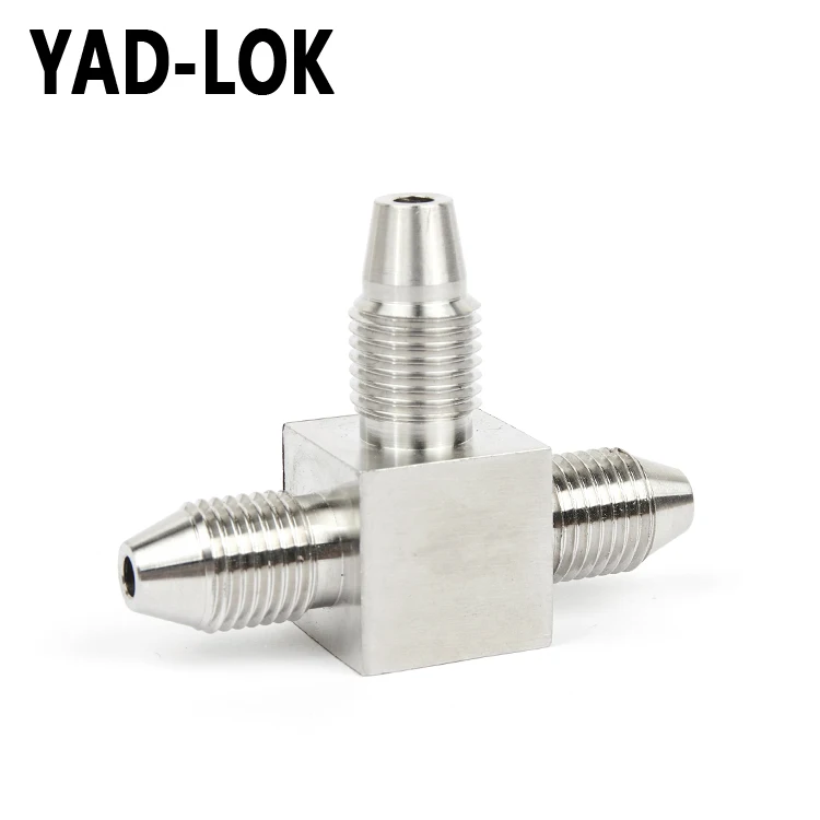 YAD-LOK Hot Product 2017 10000PSI Union Tee Joint Fittings Pipe Tube tube union elbow