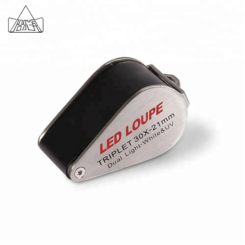hand loupe with LED light