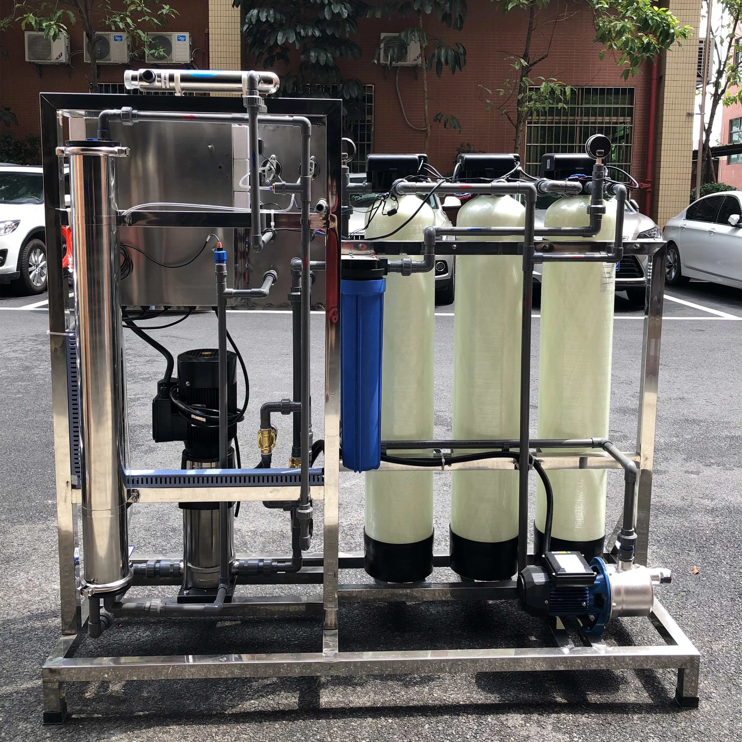 250 liters per hour factory provide household small ro mineral water plant