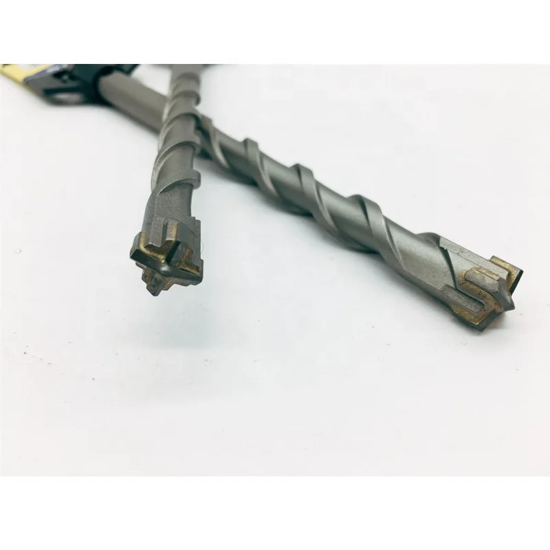 
OEM Top Quality SDS Plus Hammer Drill Bit with 4-edged for Masonry and Concrete 