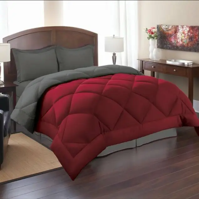 Comfortable solid color soft duck goose down quilt comforter duvet