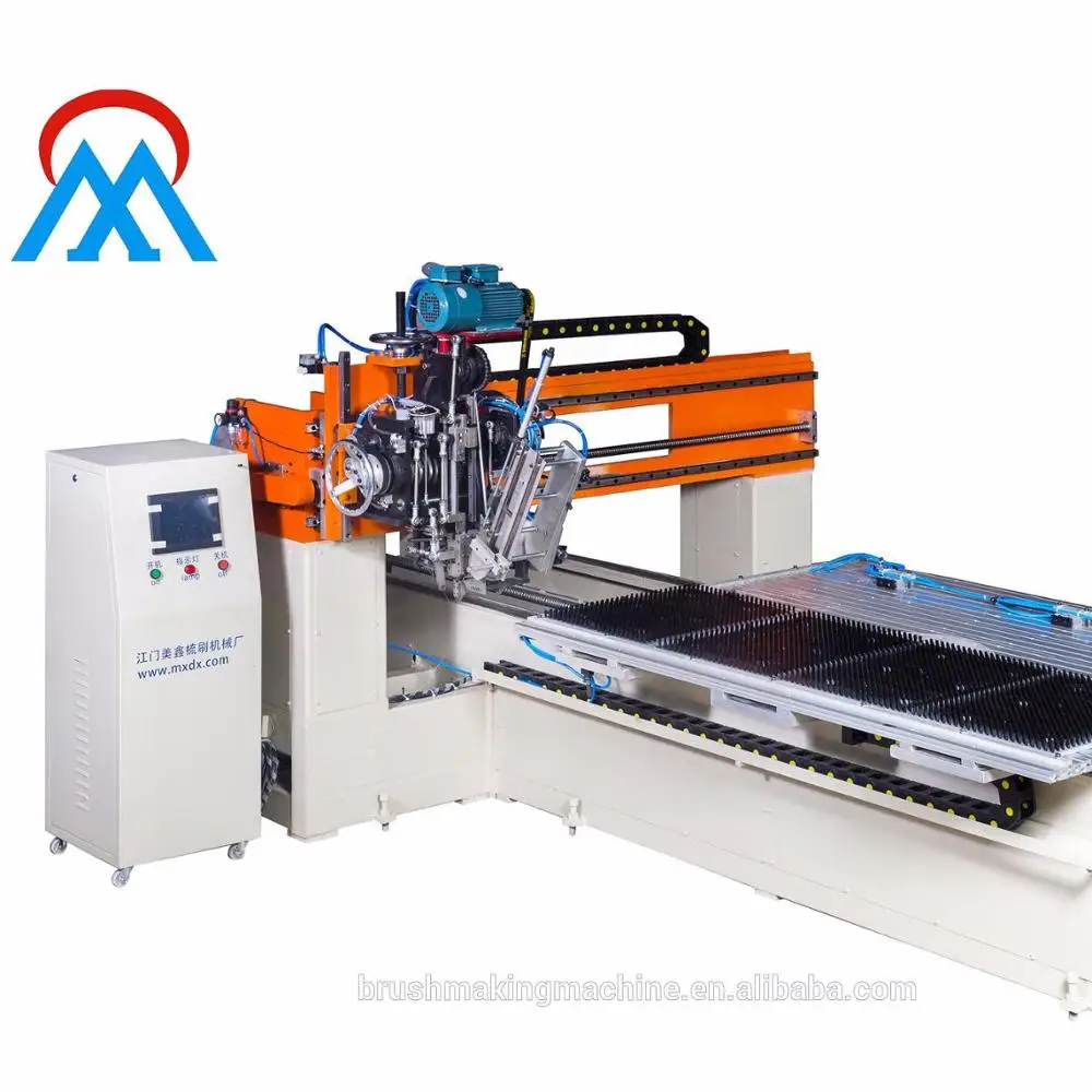 2 axis industrial brush broom machine manufacturer