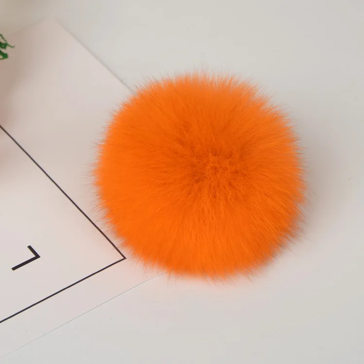 
Handmade dyed fox fur ball clothing shoes accessories real hair pendant Clothing, shoes and hats decoration Fox hair ball 